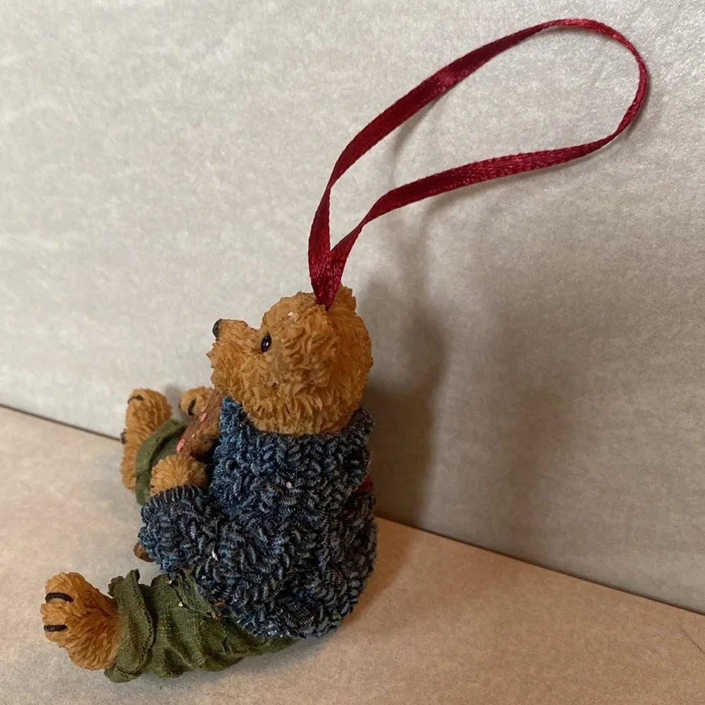 Boyd’s Bears Spicy Treat Kyle Beariman Vintage Collectible Christmas Ornament